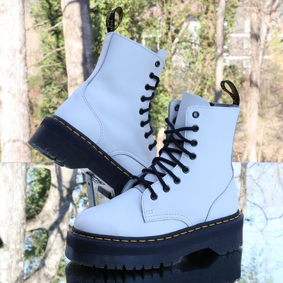 Dr. Martens 1460 Jadon Leather Platform Boots Men's Size 6 - Picture 5 of 15